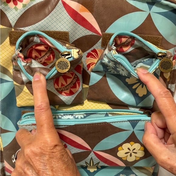 NWOT Multi-functional vinyl travel organizer by AMY BUTLER - Picture 5 of 13